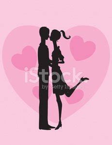 Silhouette Hug Stock Vector | Royalty-Free | FreeImages