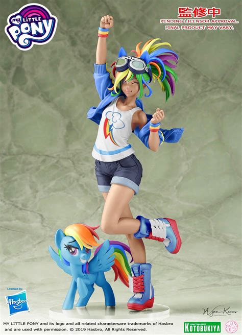 Fan Coloured Rainbow Dash Bishoujo Figure My Little Pony