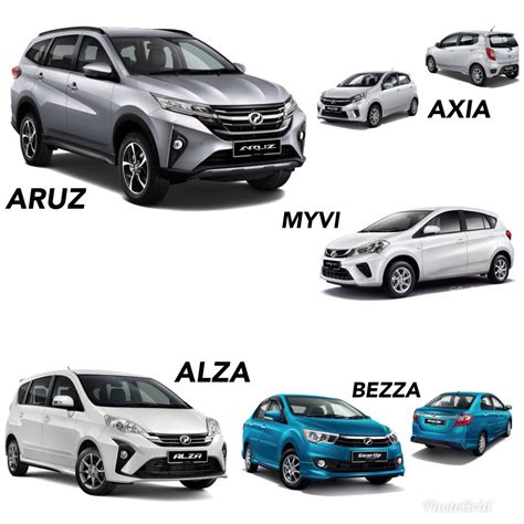 Perodua Axia Bezza Myvi Alza Aruz Cars Cars For Sale On Carousell