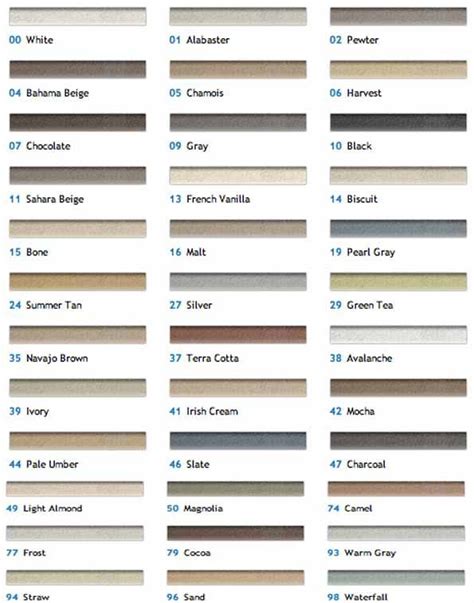 Grout Color Chart Laticrete I Got Big Webcast Stills Gallery