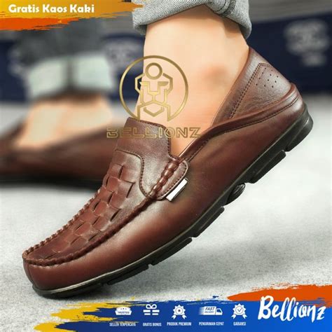 Jual COD SEPATU KULIT PRIA CASUAL SEPATU KANTOR PRIA CASUAL