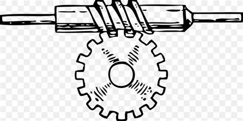 Gear Worm Drive Mechanical Engineering Clip Art PNG 1920x961px Gear