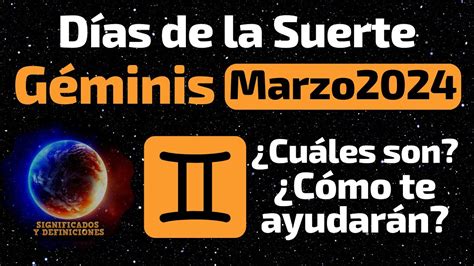 D As De La Suerte Para G Minis En Marzo De D As Con Mayores