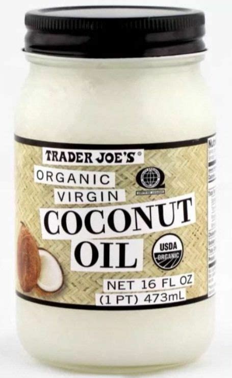 16oz Trader Joes~organic Virgin Coconut Oil~cold Pressed Unrefined Free Ship Ebay