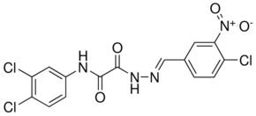 2 2 4 CL 3 NITROBENZYLIDENE HYDRAZINO N 3 4 DICHLOROPHENYL 2