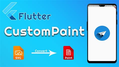 How To Convert Svg File To Flutter Custom Paint Flutter Widget