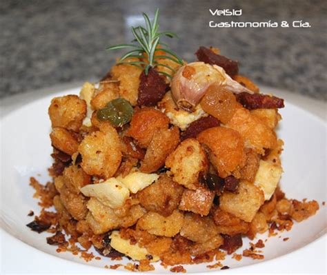 Migas de pan Gastronomía Cía