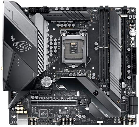 Amazon Asus Intel Z390 搭載 ソケットlga1151 対応 ゲーミングマザーボード Rog Maximus Xi Gene 【microatx】 90mb10e0