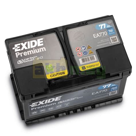 Аккумулятор Exide 77Ah Premium EA770 купить | Низкая цена