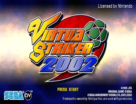 Virtua Striker 3 Ver 2002 Virtua Striker 2002 Para GameCube 2002