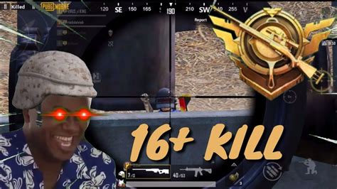 16 Kill In Ace Lobby Pubg Mobile By Virus Gaming YouTube