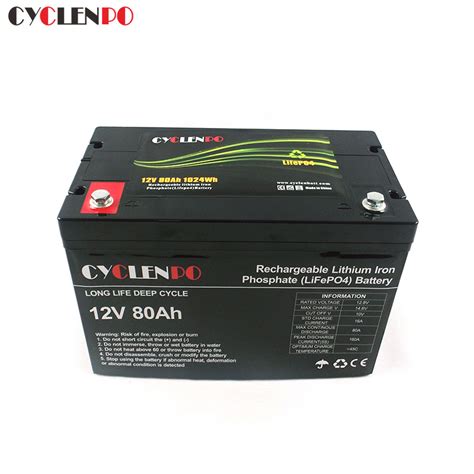 Rechargeable Li Ion V Ah Lithium Ionen Akku Lifepo Battery Volt