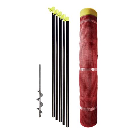 Grand Slam 4' H x (Custom Length)(Price is Per Foot) In-Ground Portable