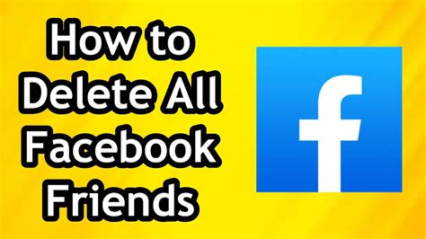 How To Delete All Facebook Friends In One Step 2024 YouTube