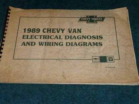 Purchase Chevrolet Full Size Van Electrical Diagnosis And Wiring