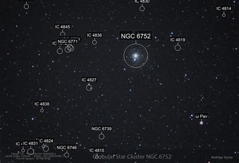 NGC 6752 Globular Cluster In The Constellation Pavo Rodrigo Sousa