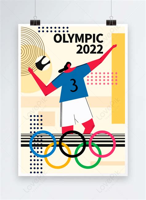 Colorful International Olympic Day Poster Template Image Picture Free