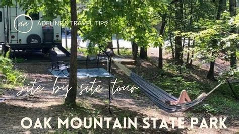 Oak Mountain Campground Loop B Site By Site Tour Youtube