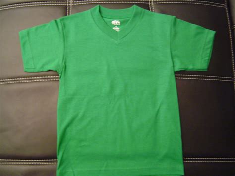 3 NEW SHAKA KIDS PLAIN V-NECK T-SHIRT KELLY GREEN BLANK S-XL 3PC | eBay