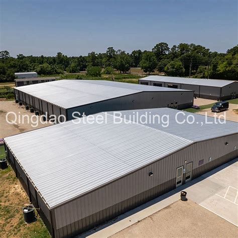 China Prefabricated Light Steel Structure Workshop Storage Shed