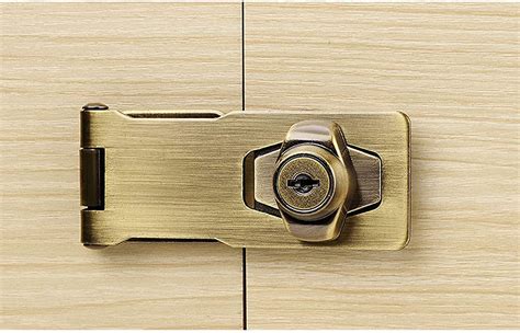 Snapklik Kyuionty Pcs Keyed Hasp Locks Inch Twist Knob Keyed