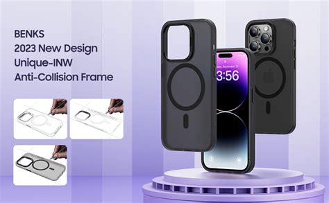 Amazon BENKS Lucid Armor Magnetic Protective Case For IPhone 14