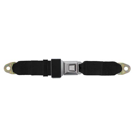 2 Point Retractable Lap Belt With Chrome Push Button