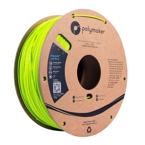 Polylite Light Weight Pla Lw Pla Filament Print