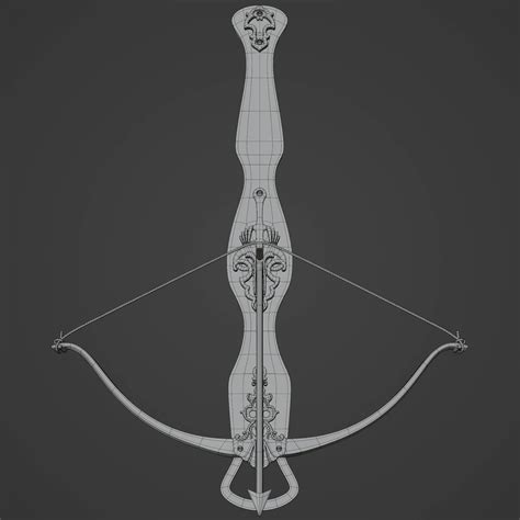 Medieval Crossbow 3d Model By 3dmodelingcorp