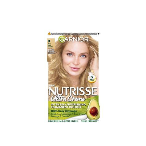 Garnier Nutrisse Ultra Crème Permanent Hair Dye Very Light Blonde