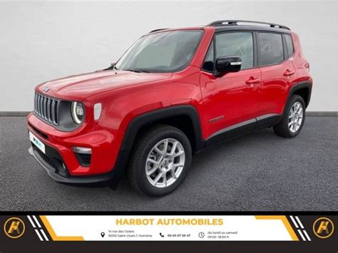 Jeep Renegade Turbo T Ch Phev Bva Xe Eawd Limited Neuf