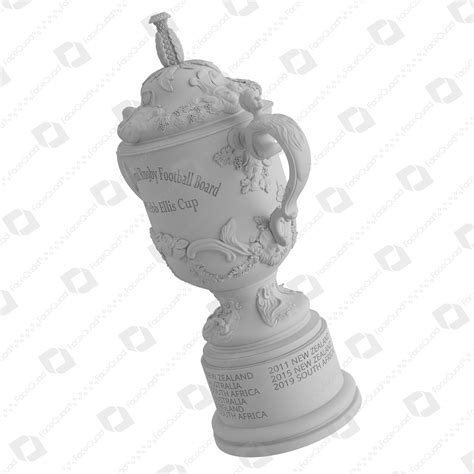 The Webb Ellis Cup Trophy 3D Model | FaceQuad