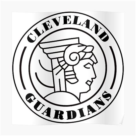 Cleveland Guardians Poster For Sale By Plabworld Redbubble