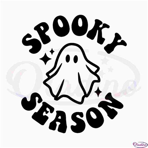 Spooky Season Halloween Svg Digital File