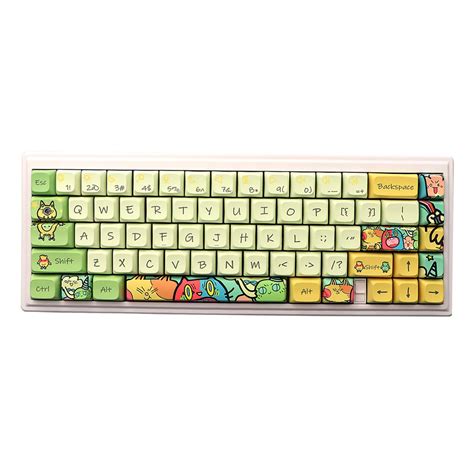 Buy JSJT Custom Keycaps 135 Keys Cartoon Anime Keycaps XDA Profile