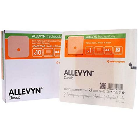 Allevyn Tracheostomy Dressing X Box Of Walmart