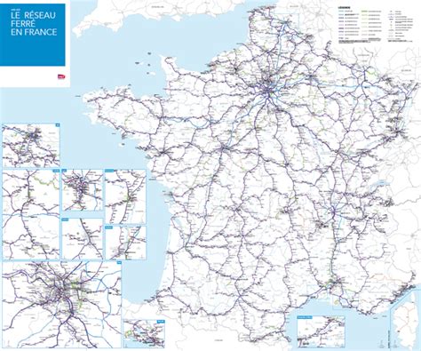 Atlas Cartographique Du R Seau Ferr En France Dition