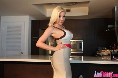 TS Pops Out Her Big Tits From Her Sexy Dress Photo AShemaletube