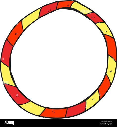 Freehand Drawn Cartoon Hula Hoop Stock Vector Image And Art Alamy