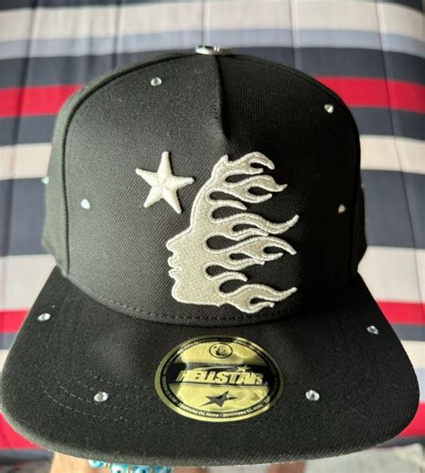 Hellstar Hellstar Starry Night Fitted Hat 7 18 Grailed