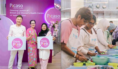 Think Pink Hospital Picaso Lancar Kempen Kesedaran Kanser Payudara