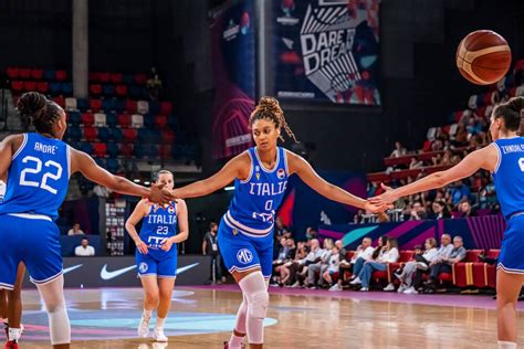 Italia Montenegro Europei Basket Femminile Programma Orario Tv