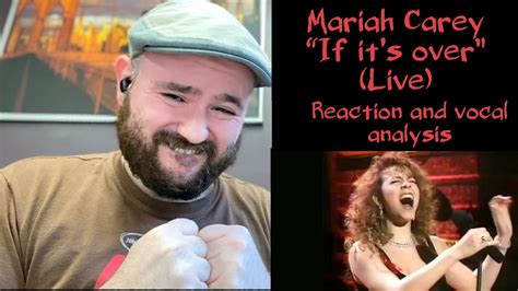 Mariah Carey If Its Over Live At The Grammys Vocal Coach Reaction