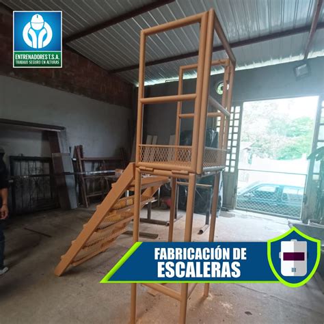 Fabricaci N De Escaleras En Acero Y Aluminio Entrenadores Tsa Cursos