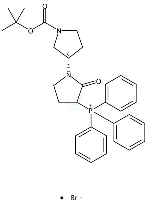 3s 1 叔丁氧羰基 2 氧代 13 联吡咯烷 3 基 三苯基溴化3s 1叔丁氧基羰基 2 氧代 13 联吡咯烷 3 基三苯基