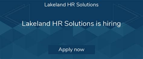 Careers at Lakeland HR Solutions