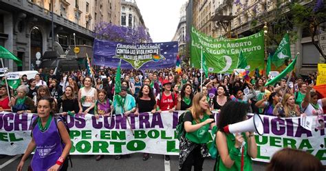 En Reclamo Del Protocolo Por El Aborto Y Con Un Ojo Puesto En Los Conflictos Regionales Las