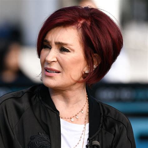 The Talk Sharon Osbourne Hairstyle
