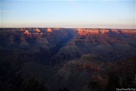 A Grand Canyon sunset from the South Rim | Tipsy from the TRIP