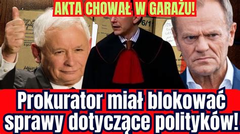 Prokurator Ziobry Mia Blokowa Sprawy Dotycz Ce Znanych Polityk W